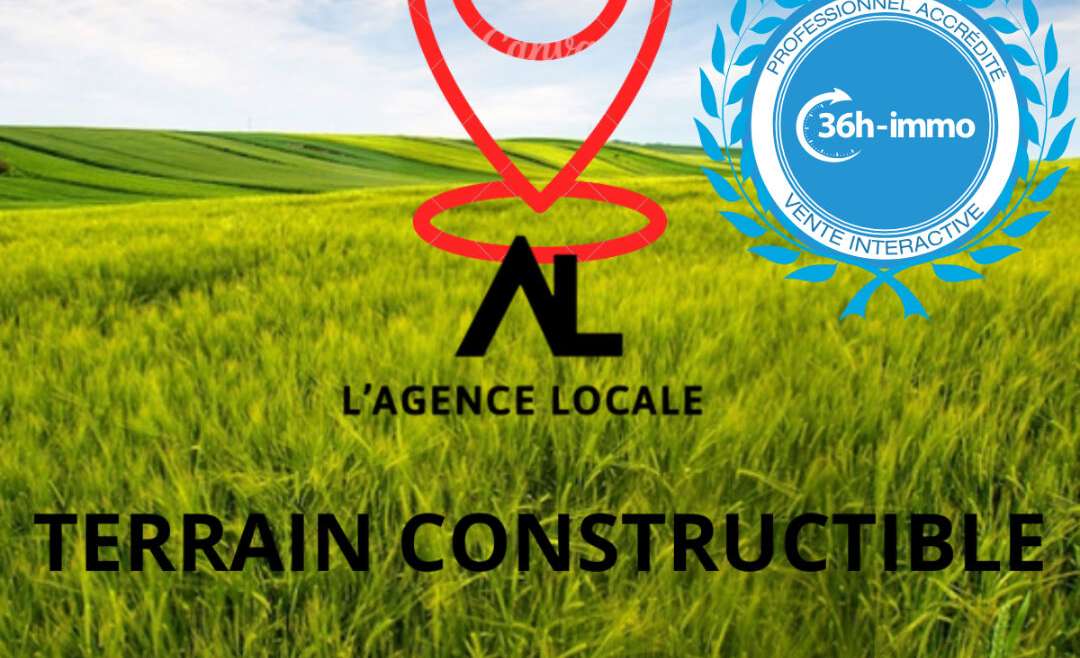 Vente interactive terrain 550m le Frety