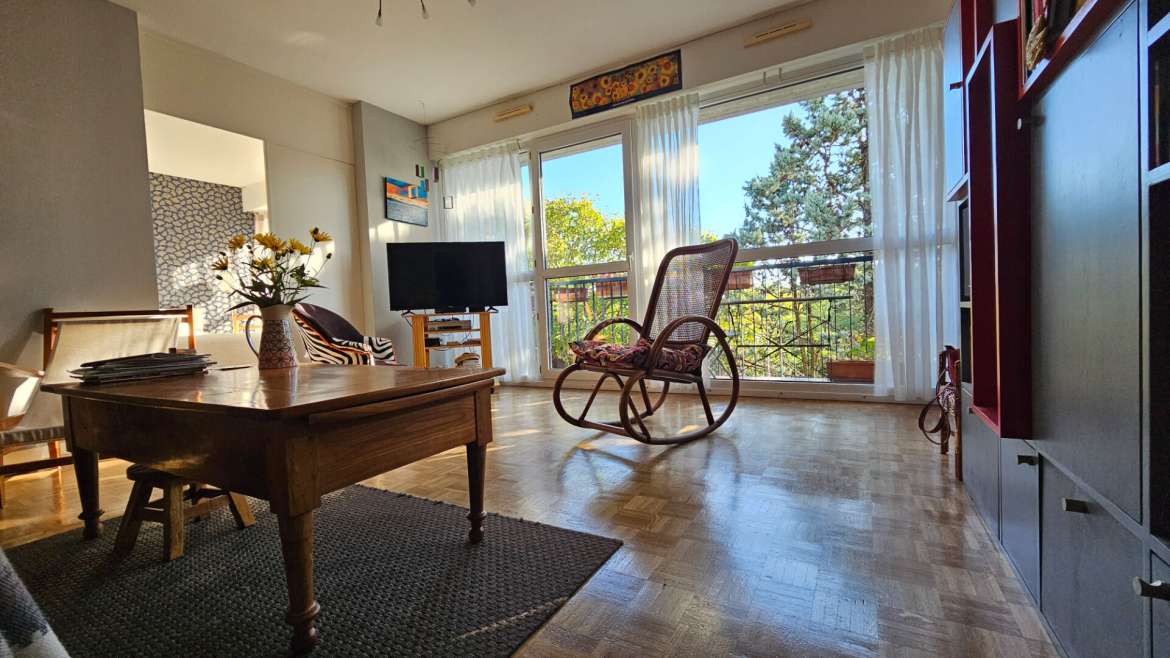 Appartement Rezé Blordière, 3 pièces avec vue sur parc