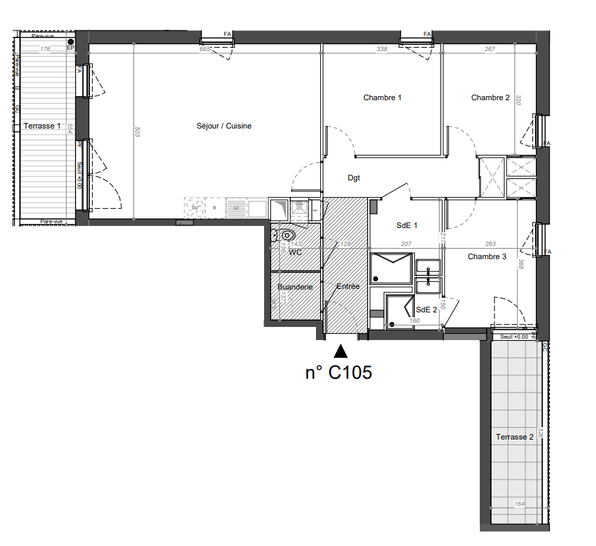 Appartement 4 pièces 84 m² · à Nantes · 84,2 m² · 349 000 €