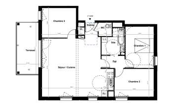 Appartement T4 Orvault – Cholière