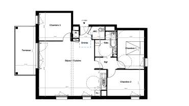 Appartement T4 Orvault – Cholière