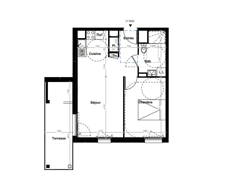 Appartement T2 Orvault – Cholière