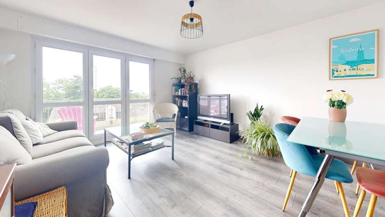 Appartement Nantes T3  66.80 m2
